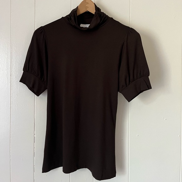 Loft Mock-Neck Top NWOT - Picture 2 of 5